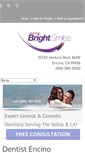 Mobile Screenshot of encinodentistla.com
